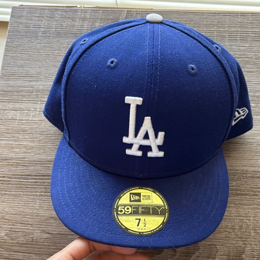 New Era Royal Blue LA Fitted Cap